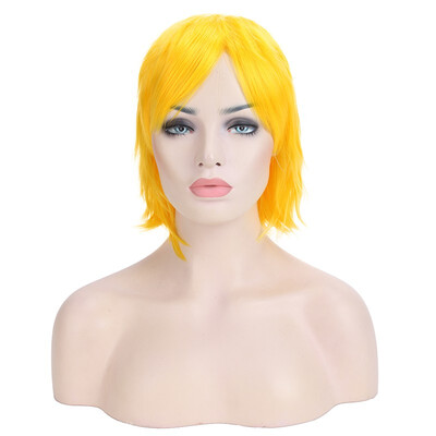Halloween Unisex Anime Fashion Short Wig Cosplay Party Straight Hair Cosplay Full Wigs
Halloween Unisex Anime Fashion Short Wig Cosplay Party Straight Hair Cosplay Full Wigs