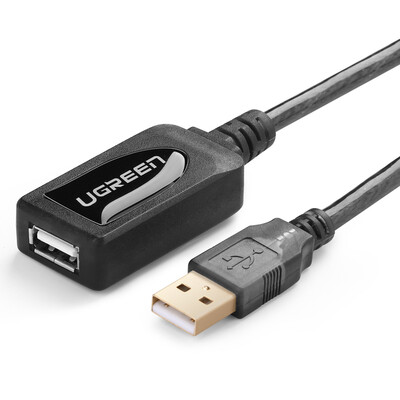 Green UGREEN USB20 male to female extension of the wireless card extension cable computer USB U disk mouse keyboard extension line with signal amplifier 15 meters 10323
Green UGREEN USB20 male to female extension of the wireless card extension cable computer USB U disk mouse keyboard extension line with signal amplifier 15 meters 10323