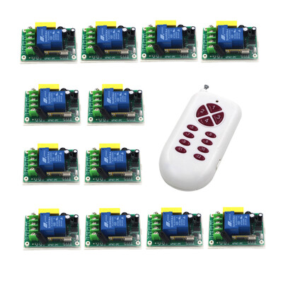 MITI 1000M High Power AC 220V 30A 1CH Wireless RF Remote Control Switch 1Transmitter &12Receiver For Water Pump Home Appliances
MITI 1000M High Power AC 220V 30A 1CH Wireless RF Remote Control Switch 1Transmitter &12Receiver For Water Pump Home Appliances
