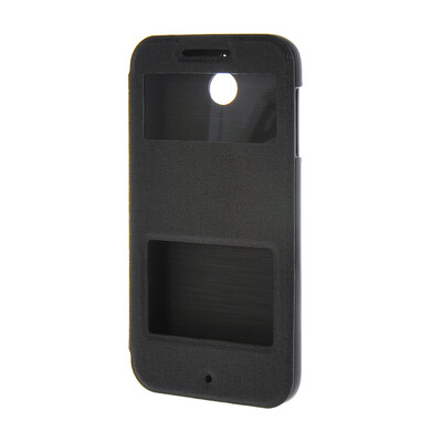 MOONCASE Сторона Флип жесткий борт тонкий кожаный кронштейн Окно чехол для HTC Desire 510 Черный
MOONCASE Сторона Флип жесткий борт тонкий кожаный кронштейн Окно чехол для HTC Desire 510 Черный