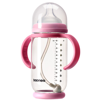 Baoneo newborn baby bottle ppsu fall baby anti-flatulence wide diameter plastic straw bottle 0-36 months bnnp280ml static powder
Baoneo newborn baby bottle ppsu fall baby anti-flatulence wide diameter plastic straw bottle 0-36 months bnnp280ml static powder