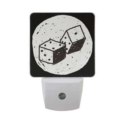 ALAZA LED Night Light With Smart Dusk To Dawn SensorCartoon Dices Green Background Plug In Night Light
ALAZA LED Night Light With Smart Dusk To Dawn SensorCartoon Dices Green Background Plug In Night Light