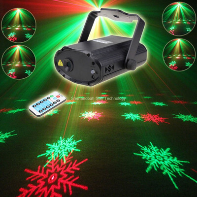 ESHINY Remote MINI R&G Laser 6 Snowflake Patterns Projector DJ Dance Disco Bar Party Xmas Stage Effect Light T164
ESHINY Remote MINI R&G Laser 6 Snowflake Patterns Projector DJ Dance Disco Bar Party Xmas Stage Effect Light T164