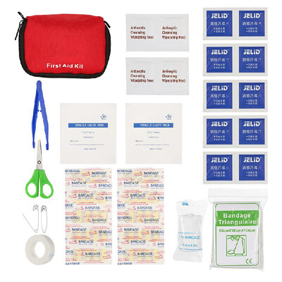35PCS Portable First Aid Kit Medical Survival Bag Mini Emergency Bag for Car Home Picnic Camping
35PCS Portable First Aid Kit Medical Survival Bag Mini Emergency Bag for Car Home Picnic Camping