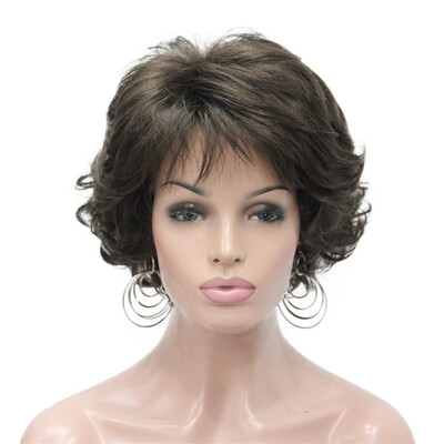 StrongBeauty Short Wig Soft Tousled Curls Brown Highlights Full Synthetic Wigs COLOUR CHOICES
StrongBeauty Short Wig Soft Tousled Curls Brown Highlights Full Synthetic Wigs COLOUR CHOICES