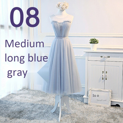 Bridesmaid Dress 2018 Elegant Long Wedding Sisters Group Gray Bridesmaid Dress Female Party Evening Dress
Bridesmaid Dress 2018 Elegant Long Wedding Sisters Group Gray Bridesmaid Dress Female Party Evening Dress