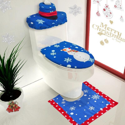 3pcsset Christmas Bathroom Decorations Toilet Seat Cover U-shaped Rug Tank Lid & Tissue Box Cover Set Christmas Ornaments
3pcsset Christmas Bathroom Decorations Toilet Seat Cover U-shaped Rug Tank Lid & Tissue Box Cover Set Christmas Ornaments