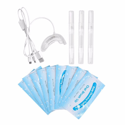 Practical LED Teeth Whitening Kit Gel Tooth Bleaching System Gel Syring Teeth Whitener for Travel Home
Practical LED Teeth Whitening Kit Gel Tooth Bleaching System Gel Syring Teeth Whitener for Travel Home