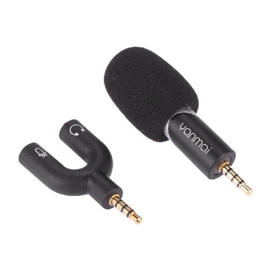 Yanmai 90 Degree Rotatable Mini Uni-directional Condenser Microphone for iPhoneiPadiPodSmartphone
Yanmai 90 Degree Rotatable Mini Uni-directional Condenser Microphone for iPhoneiPadiPodSmartphone