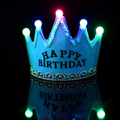 Qinglan birthday hat childrens luminous crown birthday party arrangement supplies party decoration pink
Qinglan birthday hat childrens luminous crown birthday party arrangement supplies party decoration pink