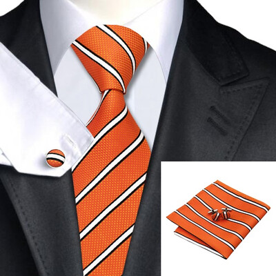 2016 New Hot selling Vogue Men Silk Striped Tie Set High Quality 100% Silk Necktie Handkerchief Cufflink Set for Formal Wedding
2016 New Hot selling Vogue Men Silk Striped Tie Set High Quality 100% Silk Necktie Handkerchief Cufflink Set for Formal Wedding