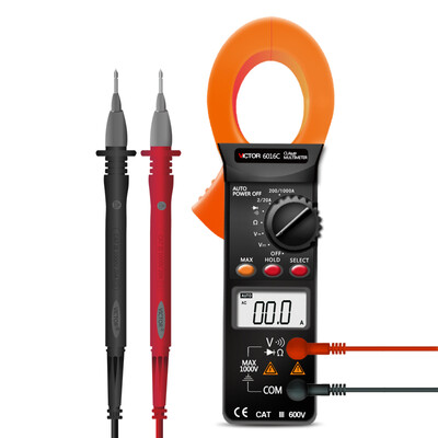 Victory Instrument VICTOR Clamp Meter Multimeter Digital Ammeter AC Clamp Multimeter Clamp Multimeter VC6016C AC 1000A
Victory Instrument VICTOR Clamp Meter Multimeter Digital Ammeter AC Clamp Multimeter Clamp Multimeter VC6016C AC 1000A