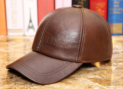 100 Genuine Leather Baseball Cap Male Winter Sheep Skin Hat Adjustable Adult Fashion Leather Hat Father Mens Leisure Hat B-7275
100 Genuine Leather Baseball Cap Male Winter Sheep Skin Hat Adjustable Adult Fashion Leather Hat Father Mens Leisure Hat B-7275