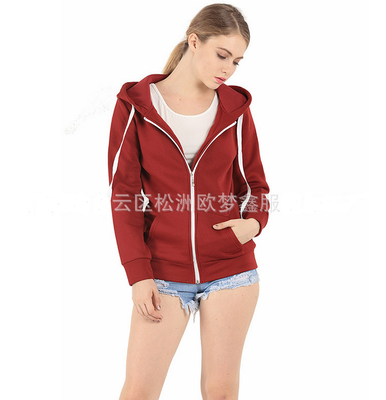 Fashion sweater basic European&American womens wear loose&thickened Cotton Hooded Sweater
Fashion sweater basic European&American womens wear loose&thickened Cotton Hooded Sweater