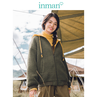INMAN 2018 winter new hit color hooded fur hair drop shoulder loose cute short coat female 1884042680 grass green
INMAN 2018 winter new hit color hooded fur hair drop shoulder loose cute short coat female 1884042680 grass green