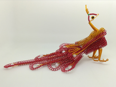 peachick Creative handicraft aluminum wire aluminum wire model decoration Folk handicraft handmade Phoenix
peachick Creative handicraft aluminum wire aluminum wire model decoration Folk handicraft handmade Phoenix