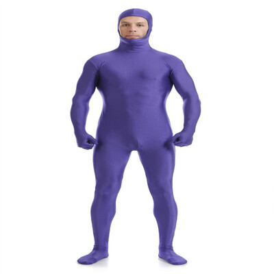 Gesikai Mens Open Face Zentai Lycra Full Bodysuit Mens Zentai Suit Custom Second Skin Tights Dancewers Halloween Costumes
Gesikai Mens Open Face Zentai Lycra Full Bodysuit Mens Zentai Suit Custom Second Skin Tights Dancewers Halloween Costumes