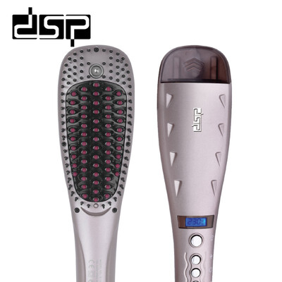 DSP LCD Display Electric Hair Straightener Brush Wide Plates Hair Stying Set For Straighten Hair 110-240V 5060 HZ 60W E-10040
DSP LCD Display Electric Hair Straightener Brush Wide Plates Hair Stying Set For Straighten Hair 110-240V 5060 HZ 60W E-10040