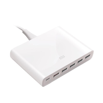 Xiaomi USB Fast Charger 60W Fast Charging 6 Ports QC 30 Output Portable Universal Plug Travel Power Adapter Type-C USB-A USB-C fo
Xiaomi USB Fast Charger 60W Fast Charging 6 Ports QC 30 Output Portable Universal Plug Travel Power Adapter Type-C USB-A USB-C fo