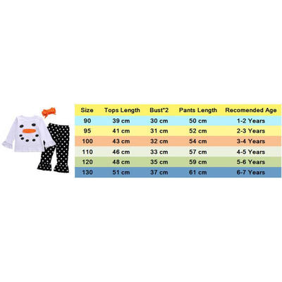 Toddler Kids Clothes Infant Girls Christmas Snowman Ruffle Polka Dot Outfits Set 
Toddler Kids Clothes Infant Girls Christmas Snowman Ruffle Polka Dot Outfits Set