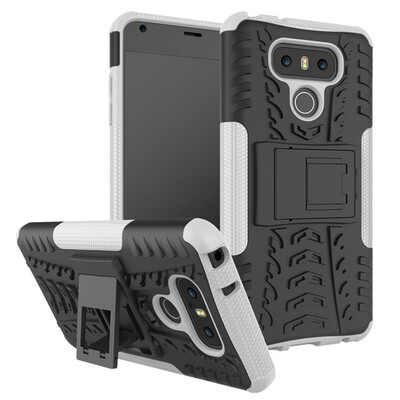 Fivice LG G6 Case TPU anti-fall tire pattern back clip bracket phone case
Fivice LG G6 Case TPU anti-fall tire pattern back clip bracket phone case