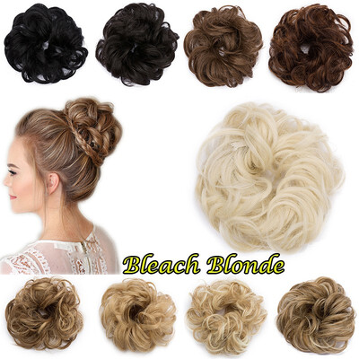 10 Colors Fashion Women Hair Pieces Messy Hair Scrunchie Fake Hair Bun Extensions Wigs
10 Colors Fashion Women Hair Pieces Messy Hair Scrunchie Fake Hair Bun Extensions Wigs