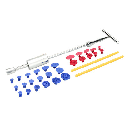 31pcs 2-in-1 Two Ways Puller Slide Hammer Tabs Suction Cup Hand of Cars Paintless Dent Repair Tools Kit Suit of Auto
31pcs 2-in-1 Two Ways Puller Slide Hammer Tabs Suction Cup Hand of Cars Paintless Dent Repair Tools Kit Suit of Auto