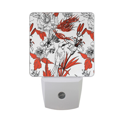 ALAZA LED Night Light With Smart Dusk To Dawn SensorTropical Monstera And Palm Leaves Pattern Plug In Night Light
ALAZA LED Night Light With Smart Dusk To Dawn SensorTropical Monstera And Palm Leaves Pattern Plug In Night Light