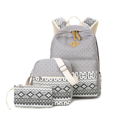 New fashion women pack ethnic wind school bag canvas double shoulder bag multi-functional children mother bag three-piece set
New fashion women pack ethnic wind school bag canvas double shoulder bag multi-functional children mother bag three-piece set