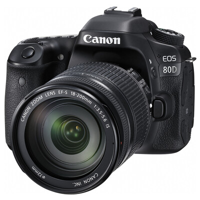 Canon EOS 80D SLR kit EF- 18-200mm f 35-56 IS 242 million effective pixels 45 points cross focus WIFI NFC
Canon EOS 80D SLR kit EF- 18-200mm f 35-56 IS 242 million effective pixels 45 points cross focus WIFI NFC
