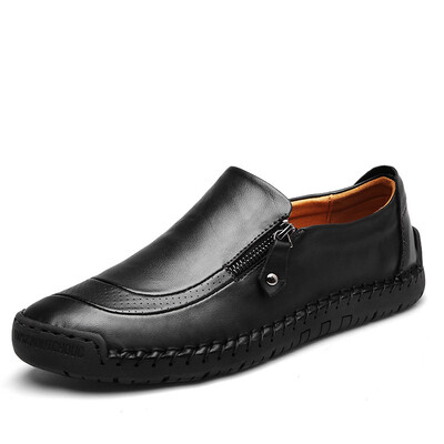 Mens Shoes Fashion Casual Shoes Breathable Light Leather Shoes For Men Black Khaki Brown Size 38-44
Mens Shoes Fashion Casual Shoes Breathable Light Leather Shoes For Men Black Khaki Brown Size 38-44