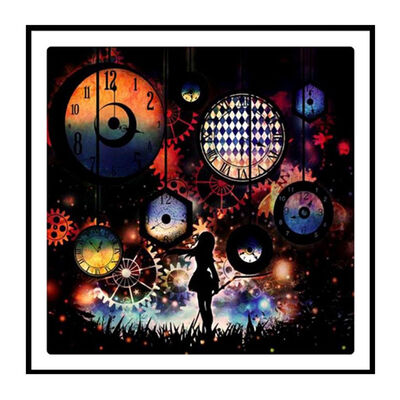 UpperX Full Round drill 5D DIY Diamond Embroidery Time with the girl Diamond Painting Cross Stitch Rhinestone Mosaic decor gift
UpperX Full Round drill 5D DIY Diamond Embroidery Time with the girl Diamond Painting Cross Stitch Rhinestone Mosaic decor gift