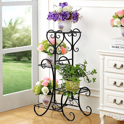 Plant Stand Metal Flower Holder Pot with 4 tier Garden Decoration Display Wrought Iron 4 Layers Planter Rack Shelf Organizer
Plant Stand Metal Flower Holder Pot with 4 tier Garden Decoration Display Wrought Iron 4 Layers Planter Rack Shelf Organizer