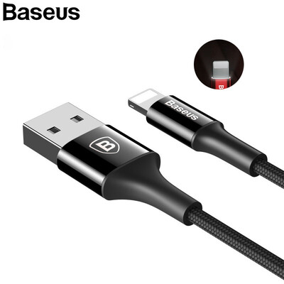 Baseus LED USB Cable For iPhone Xs Max XR 8 7 6 5 Fast Charging 2A Charging&Data Transfer
Baseus LED USB Cable For iPhone Xs Max XR 8 7 6 5 Fast Charging 2A Charging&Data Transfer