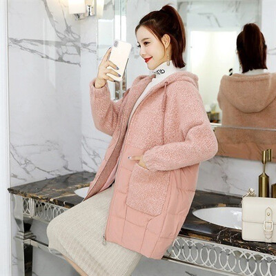 Down jacket female long section 2018 winter new womens fashion stitching imitation water jacket
Down jacket female long section 2018 winter new womens fashion stitching imitation water jacket