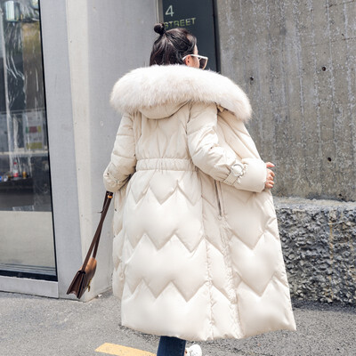Down jacket female Korea version 2018 han version big MAO collar new long&middle style trim winter big size coat wave
Down jacket female Korea version 2018 han version big MAO collar new long&middle style trim winter big size coat wave