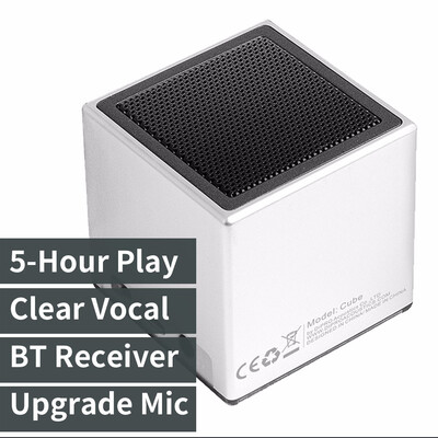 5Watts Cube Wireless TWS Bluetooth SpeakerStereo Bluetooth Receiver Adaptor TWS-Connect a second speaker for stereo sound
5Watts Cube Wireless TWS Bluetooth SpeakerStereo Bluetooth Receiver Adaptor TWS-Connect a second speaker for stereo sound