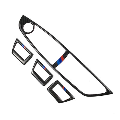 Carbon Fiber Window Lifting Frame Cover Trim Sticker Car Interior Window Switch Frame Door Bowl Cover Trim Sticker For BMW F10 5
Carbon Fiber Window Lifting Frame Cover Trim Sticker Car Interior Window Switch Frame Door Bowl Cover Trim Sticker For BMW F10 5