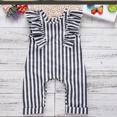 Newborn Infant Baby Girl Kids Striped Sleeveless Romper Jumpsuit Toddler Outfits
Newborn Infant Baby Girl Kids Striped Sleeveless Romper Jumpsuit Toddler Outfits