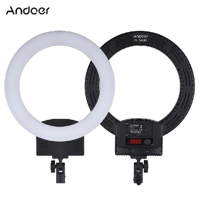 Andoer RL-560D 12inch LED Ring Light Bi-color 3200K-5600K Dimmable for DSLR Camera Smartphone Youtube Photo Self-portrait Video Sh
Andoer RL-560D 12inch LED Ring Light Bi-color 3200K-5600K Dimmable for DSLR Camera Smartphone Youtube Photo Self-portrait Video Sh