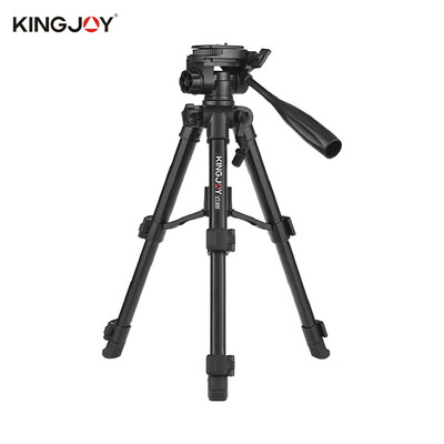 Kingjoy VT-860 56 Inch 4 Section Aluminum Alloy Professional Camera Tripod for Photography Video Shooting Support DSLR SLR Camcord
Kingjoy VT-860 56 Inch 4 Section Aluminum Alloy Professional Camera Tripod for Photography Video Shooting Support DSLR SLR Camcord