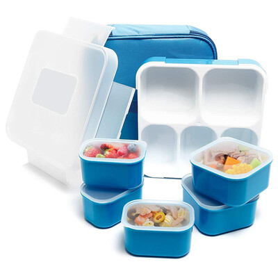 Lunch Box Food Container Storage Bento Microwavable Leakproof Box with 5 Separately Compartment Insulated Meal Prep Box With Gift
Lunch Box Food Container Storage Bento Microwavable Leakproof Box with 5 Separately Compartment Insulated Meal Prep Box With Gift