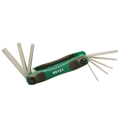 World SATA 09121 folding -type hexagonal wrench set hexagonal wrench hexagonal hexagon screwdriver
World SATA 09121 folding -type hexagonal wrench set hexagonal wrench hexagonal hexagon screwdriver