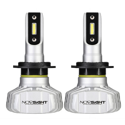 NOVSIGHT Car H7 LED Headlight Bulbs H1 H4 H7 H11 9005 9006 50W 10000LM LED Light All-in-One Conversion Kit 6500K 12V
NOVSIGHT Car H7 LED Headlight Bulbs H1 H4 H7 H11 9005 9006 50W 10000LM LED Light All-in-One Conversion Kit 6500K 12V