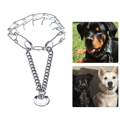 Dog Prong Collar Pets Training Pinch Stainless Steel Gear with Adjustable Length Releasable Snap Buckle Updated Blunt Smooth Tip f
Dog Prong Collar Pets Training Pinch Stainless Steel Gear with Adjustable Length Releasable Snap Buckle Updated Blunt Smooth Tip f