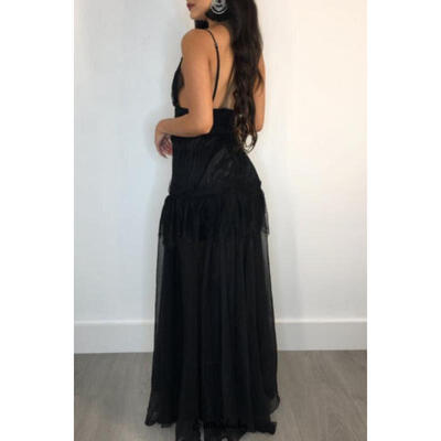 Womens Lace Long Maxi Dress Evening Party Summer Beach Boho Holiday Dresses 
Womens Lace Long Maxi Dress Evening Party Summer Beach Boho Holiday Dresses