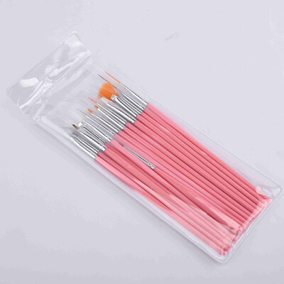 ROSALIND 15PCSSet Gel Polish Brushes Pink Tools Gel Painting Pen Nail Tools Nail Brush Dotting Painting Drawing Pen Nail Art
ROSALIND 15PCSSet Gel Polish Brushes Pink Tools Gel Painting Pen Nail Tools Nail Brush Dotting Painting Drawing Pen Nail Art