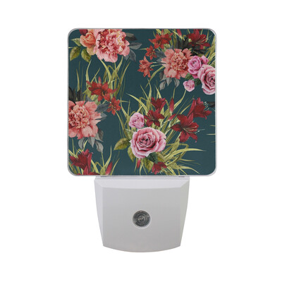 ALAZA LED Night Light With Smart Dusk To Dawn SensorVintage Stylish Roses Floral Plug In Night Light
ALAZA LED Night Light With Smart Dusk To Dawn SensorVintage Stylish Roses Floral Plug In Night Light