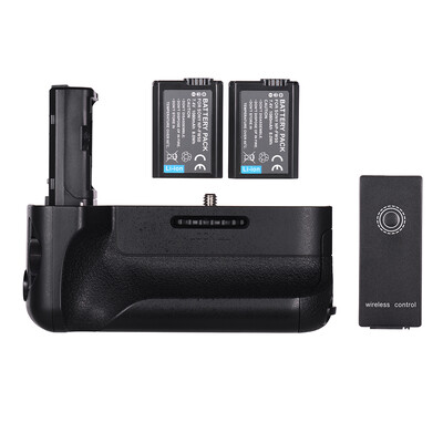 Vertical Battery Grip Replacement Camera Grip with NP-FW50 Battery 24G Wireless Remote Control for Sony A7IIA7M2A7R2 Digital SL
Vertical Battery Grip Replacement Camera Grip with NP-FW50 Battery 24G Wireless Remote Control for Sony A7IIA7M2A7R2 Digital SL