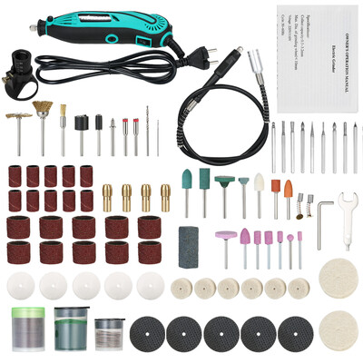 KKmoon Multi-functional Professional Electric Grinder Set 6-Speed Variable Speed Electric Drill Grinding Rotary Tool with 139pcs A
KKmoon Multi-functional Professional Electric Grinder Set 6-Speed Variable Speed Electric Drill Grinding Rotary Tool with 139pcs A